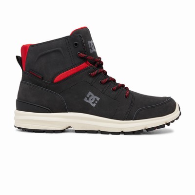 DC Torstein Winter Men's Black/Red Boots Australia Online FOB-163